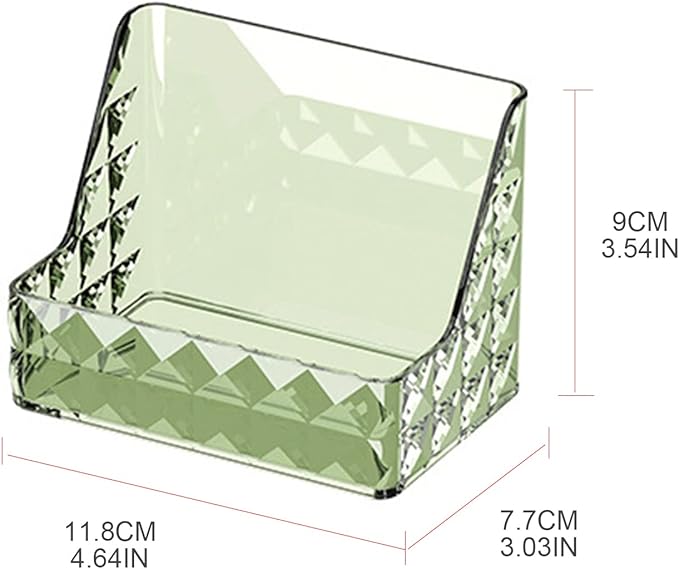 Multifunction Wall Mount Cosmetic Storage Box with Diamond Pattern
