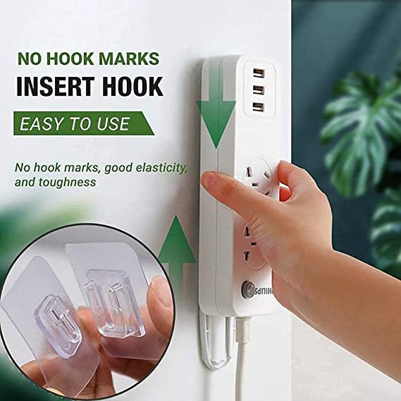 Double-Sided Adhesive Wall Hooks
