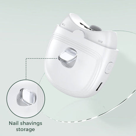 Adjustable USB Rechargeable Anti Pinch Automatic Electric Nail Clipper for Baby and Adult Use