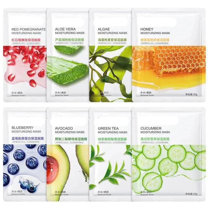 Fruit Extract Brightening Facial Mask