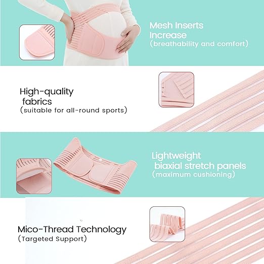 Adjustable Maternity Support Women Pregnancy Belly Belt For Easy Baby Safety