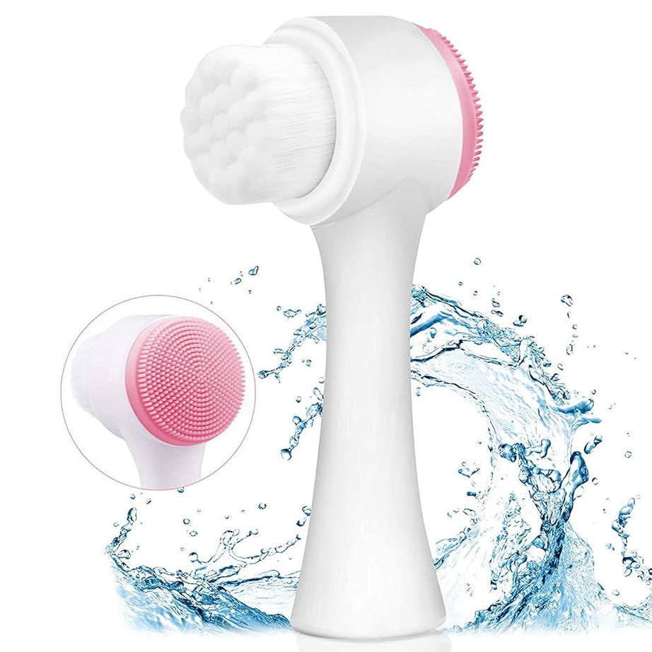 Double Side Cleansing Facial Brush