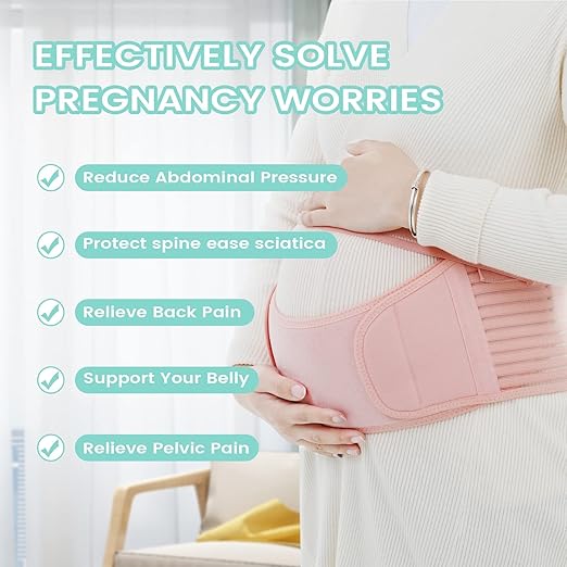 Adjustable Maternity Support Women Pregnancy Belly Belt For Easy Baby Safety