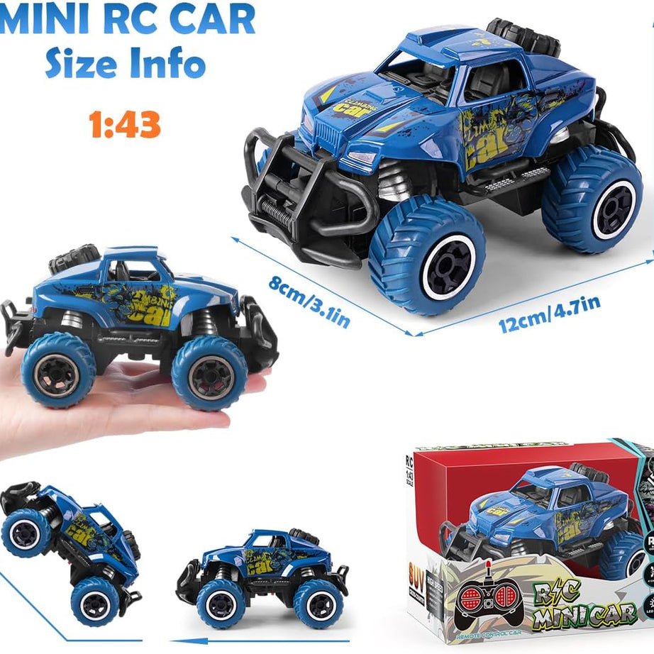 Mountain Cross Country Wireless Remote Jeep Control Off Road Vehicle Model Toy with Box For Kids