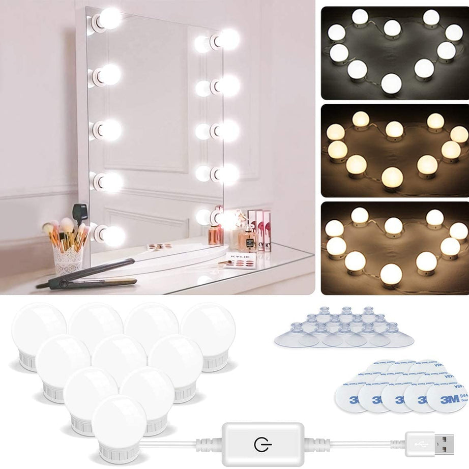 LED Vanity Mirror Lights for Makeup