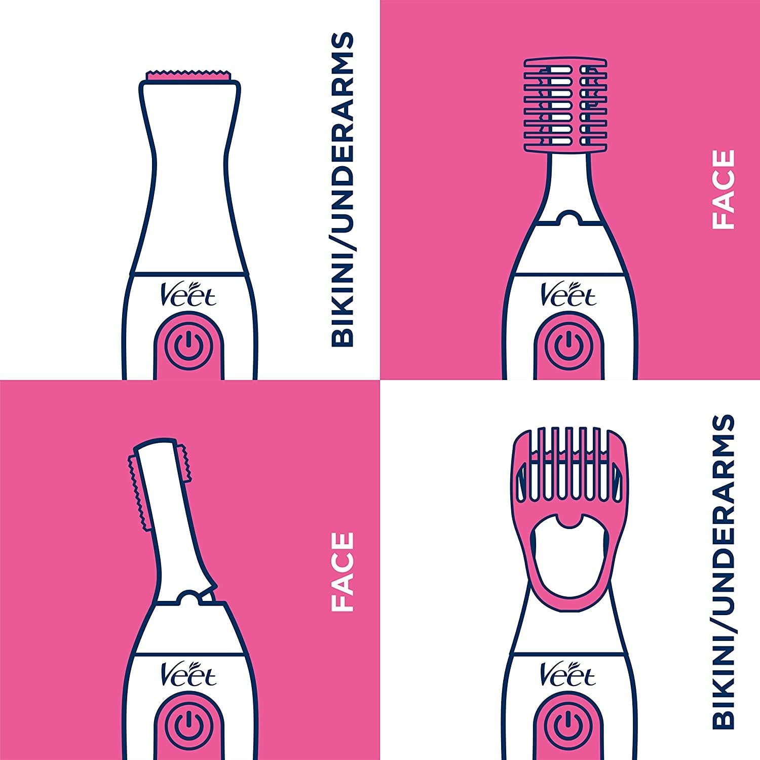Veet Sensitive Precision Beauty Styler and Eyebrow Tools Trimmer For Women