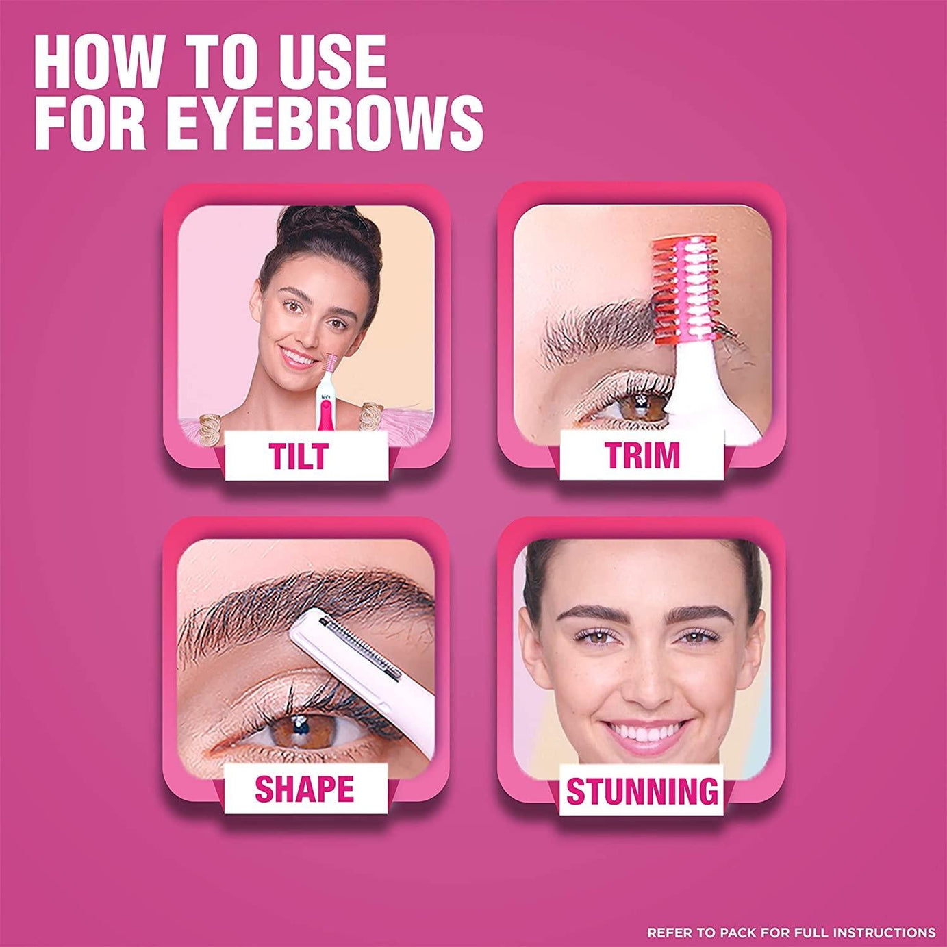 Veet Sensitive Precision Beauty Styler and Eyebrow Tools Trimmer For Women
