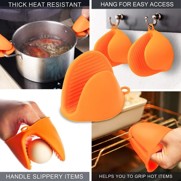 Heat Resistant Silicone Hot Pot Holder Pair