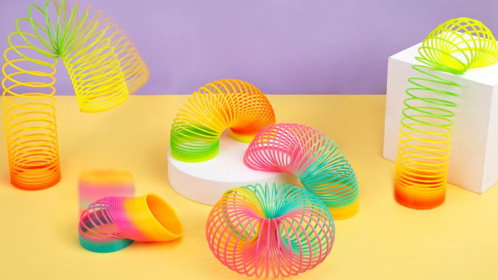 Magic Slinky Rainbow Springs Bounce (1Pcs)