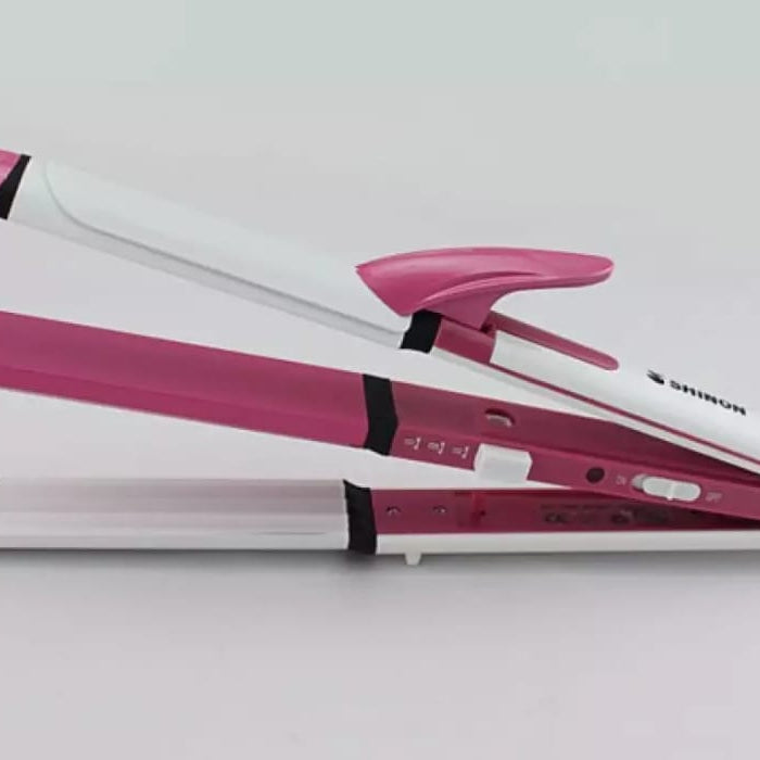 SHINON SH-8088 3in1 straightener crimple and roller