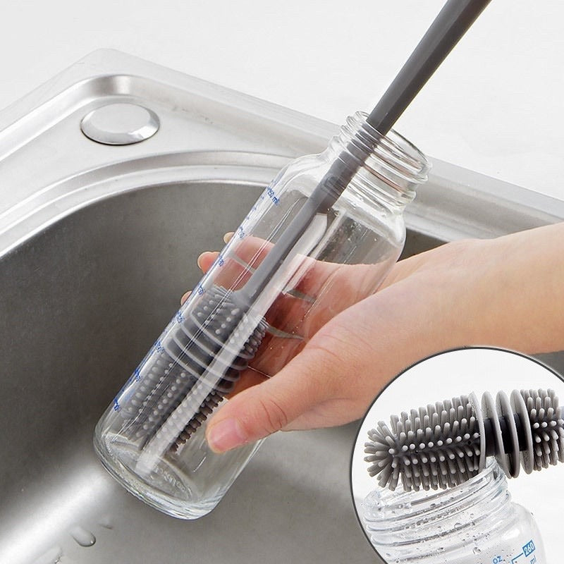 Silicone Long Cup Brush (8.5 inch)