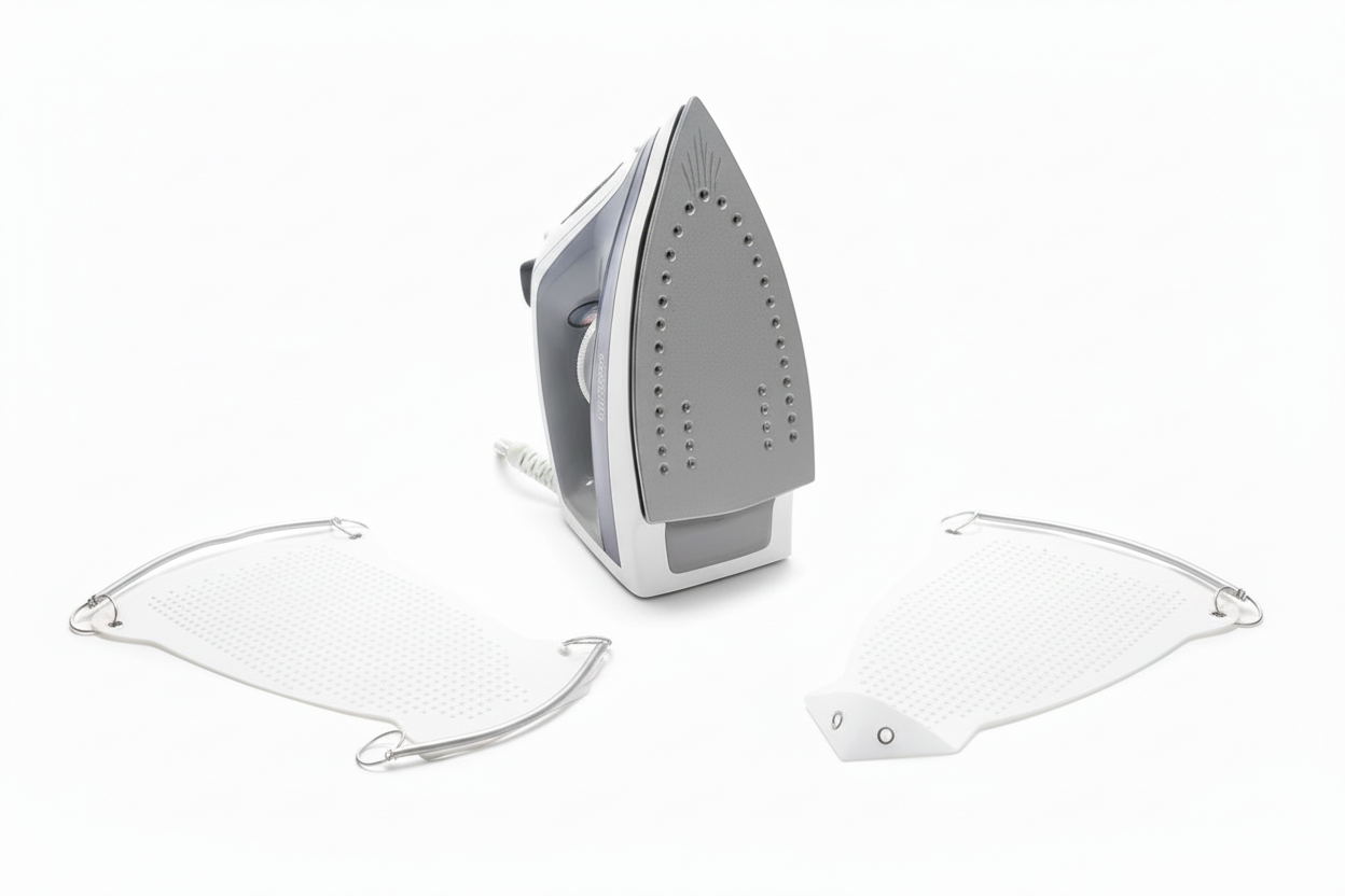 Non-Stick Iron Soleplate Cover | Iron Protector Shoe for Clothes – Heat Resistant & Fabric Safe