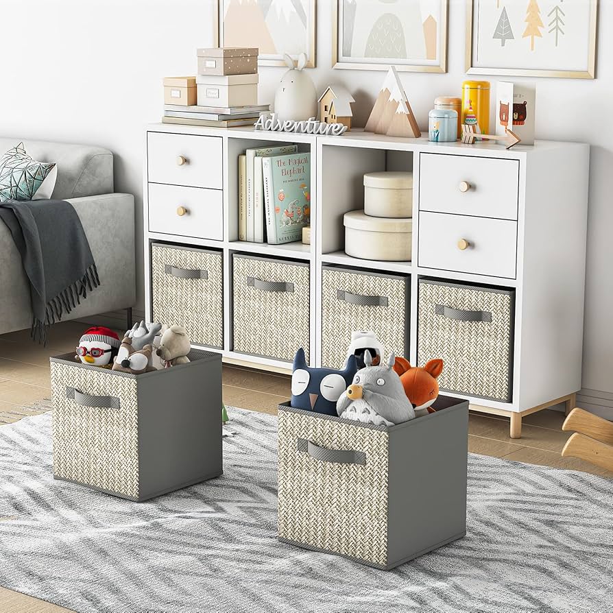 Versatile Foldable Fabric Storage Cube Box