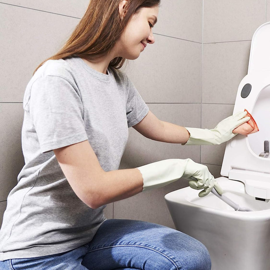 Mega Sale Offer - Imported Portable High Quality PVC Washing Gloves Multi Purpose and Heat Resistance Rs 799