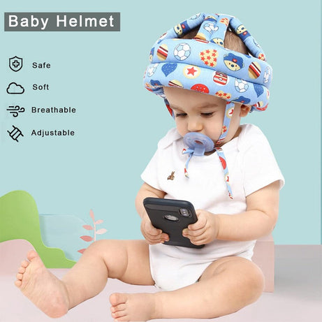 Baby Head Protector Infant Protective Harnesses Cap Adjustable Baby Helmet For Crawling Walking Rs 699