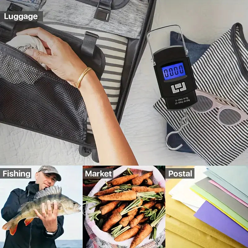 Portable Handheld Digital Luggage Weighting Scale For Home and Outdoor Use