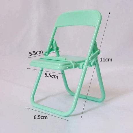 Portable Mini Mobile Phone Stand Desktop Chair