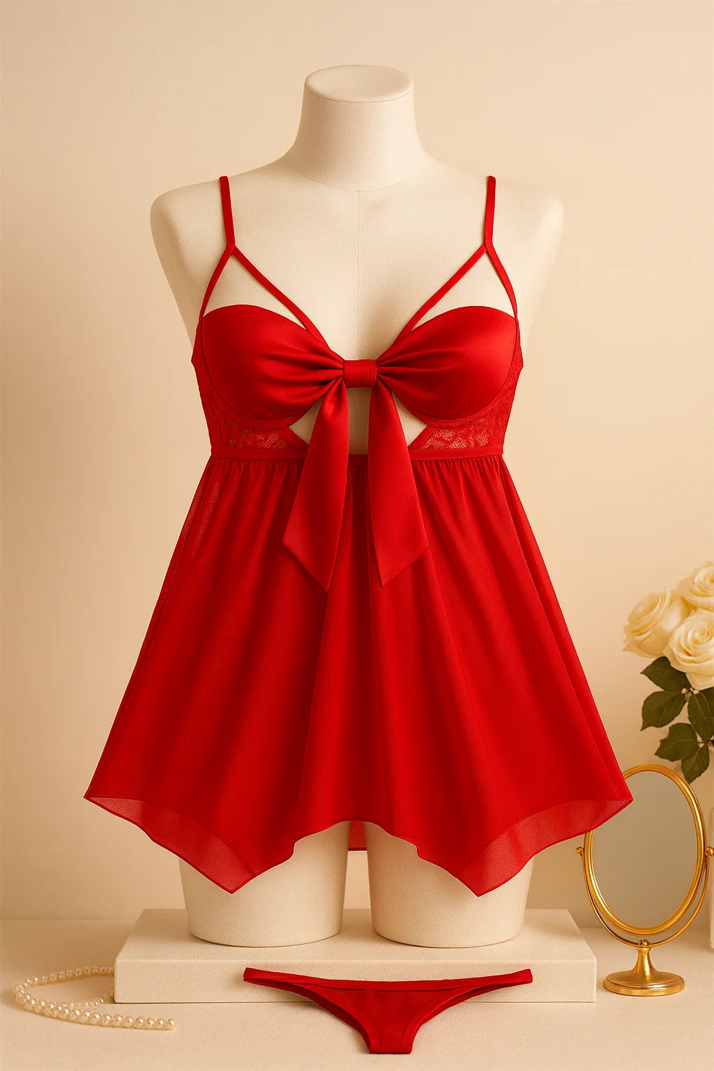 MOONLIT LACE NIGHTY