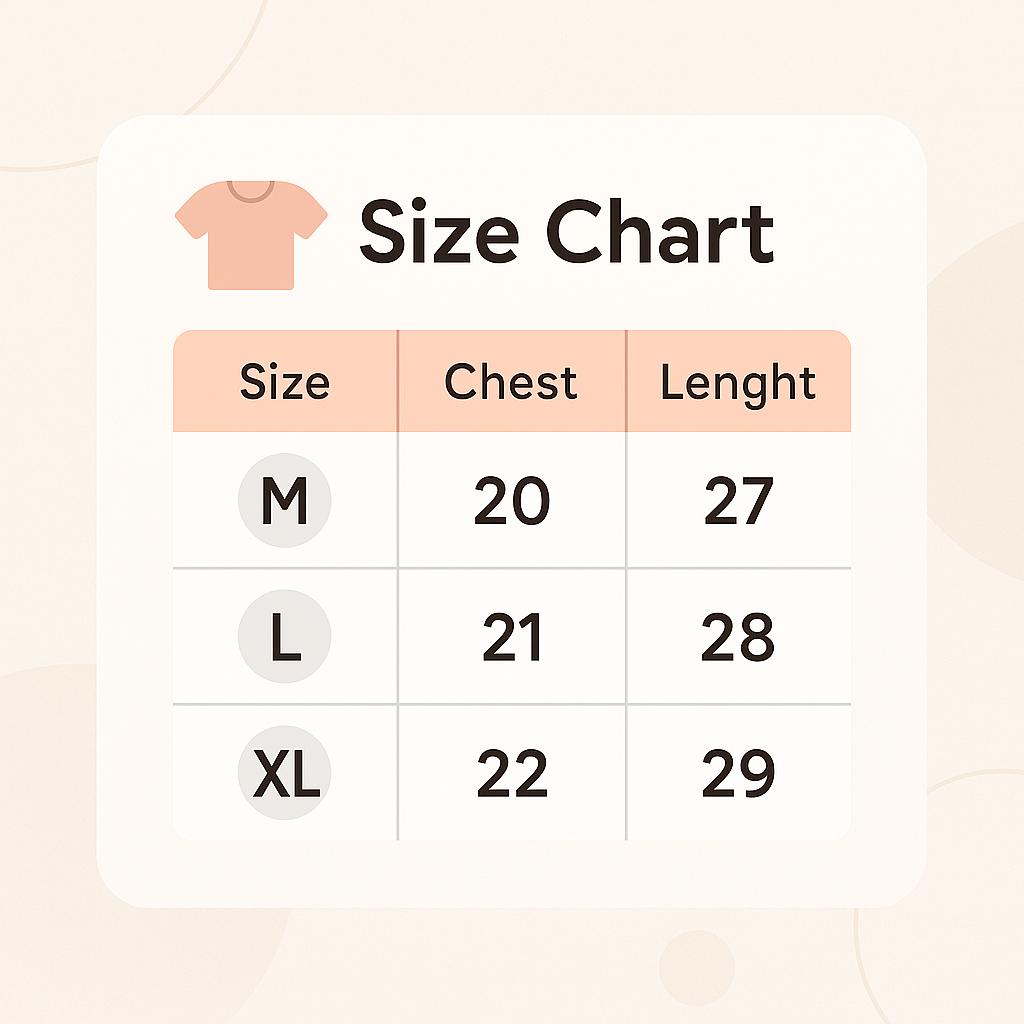 Simple Basic T-Shirt