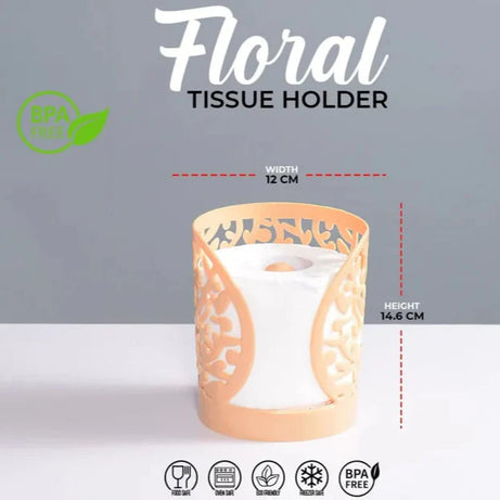 Floral Tissue Paper Holder