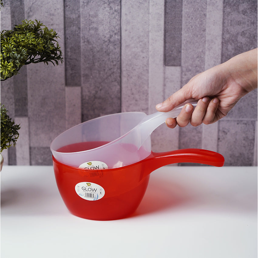 Plastic Glow Handy Mug For Home and Outdoor Use