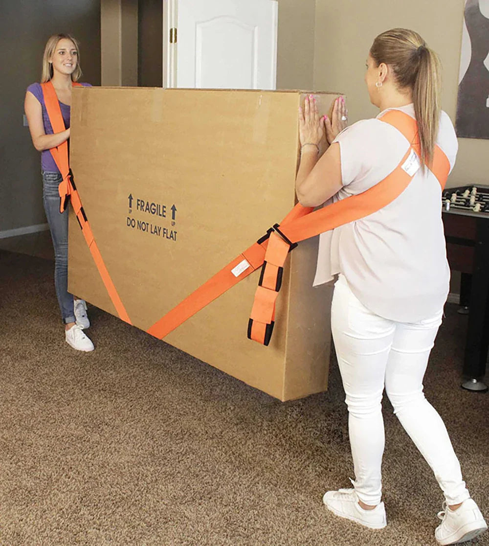 Adjustable Lifting Moving Strap Ropes Lift Cord Heavy Objects Furniture Transport Belt Move Wrist Carrying Straps Tool