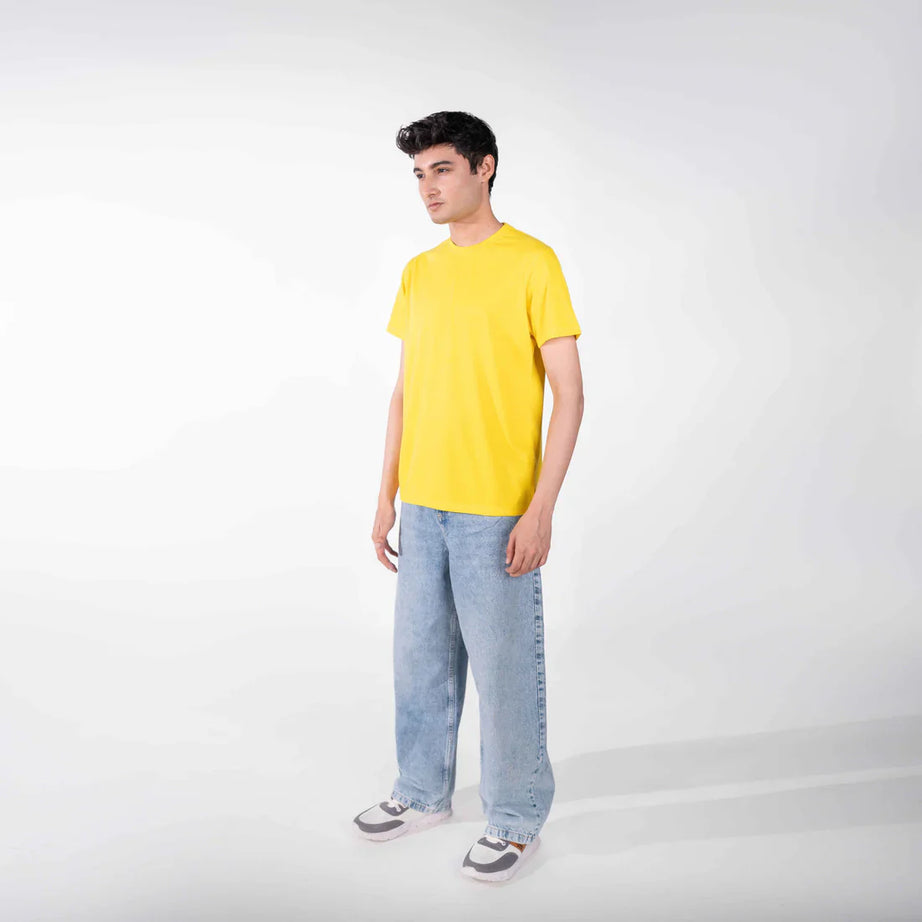 Yellow Basic T-Shirt