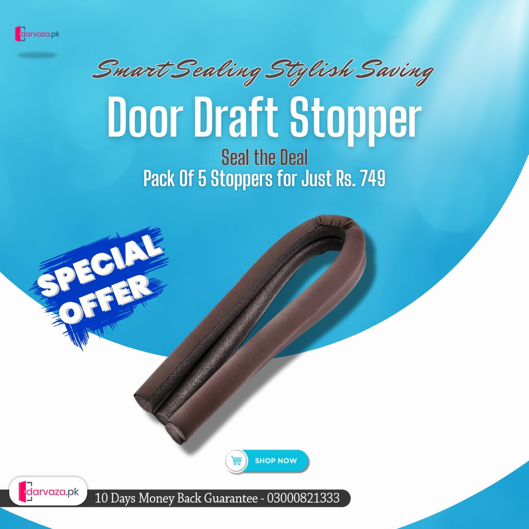 Pack Of 5 - 40 Inch Door Dust Stopper Draft & Insect - Air Stopper