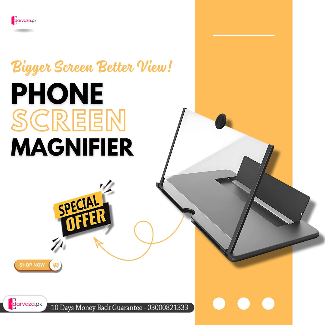 Azaadi Sale Offer Phone Screen Magnifier in Super Premium Quality (2 Screens)