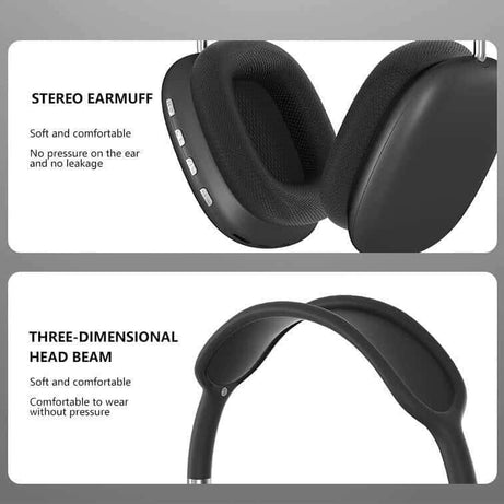 P9 Pro Max Wireless Bluetooth Headphones With Mic and Gaming Stereo Headset