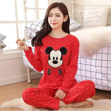Red Mickey Night Suit