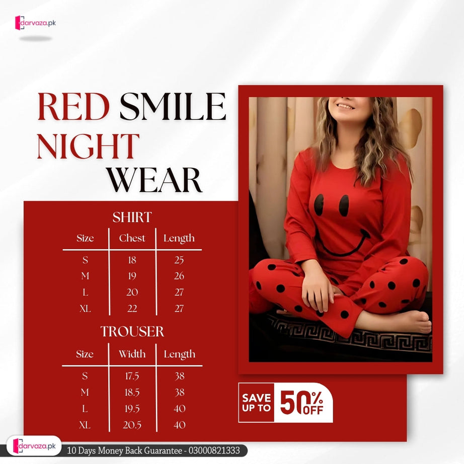 Red Smile Nightwear