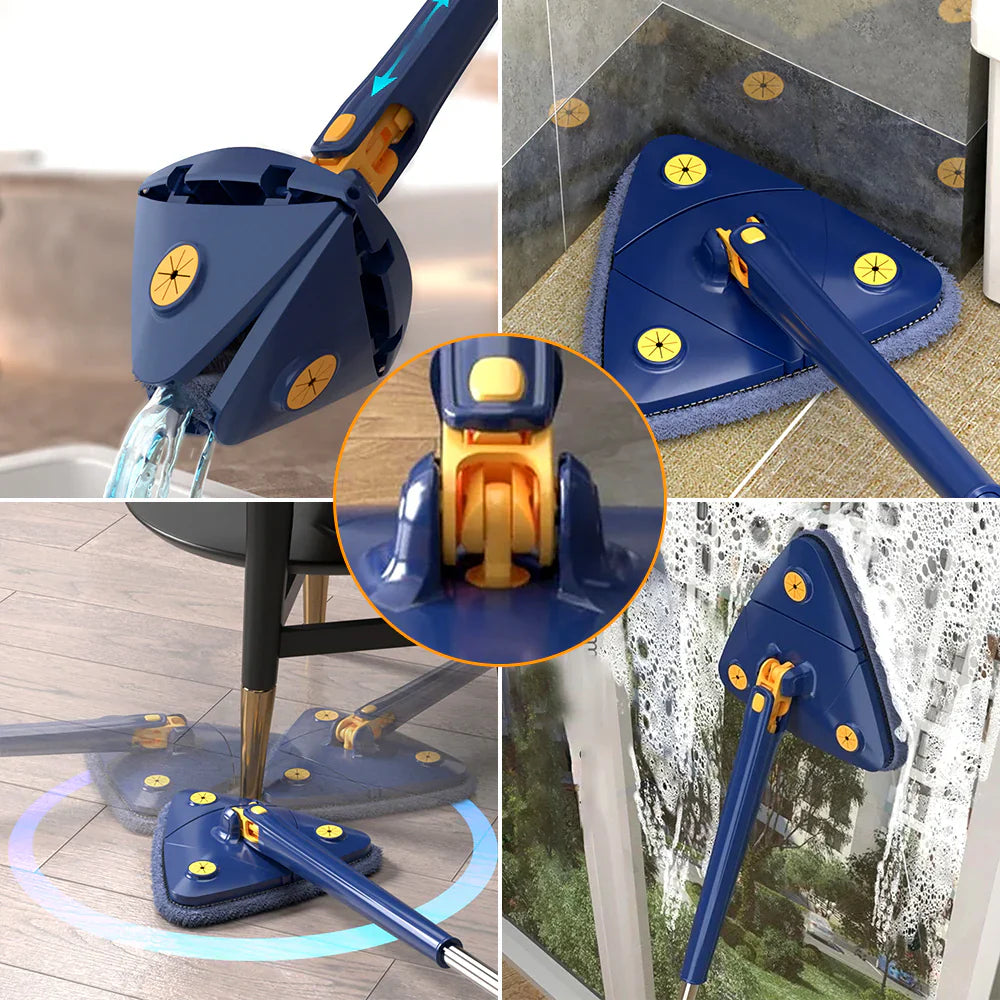 Extended Triangle Mop All 360 cleaning partner
