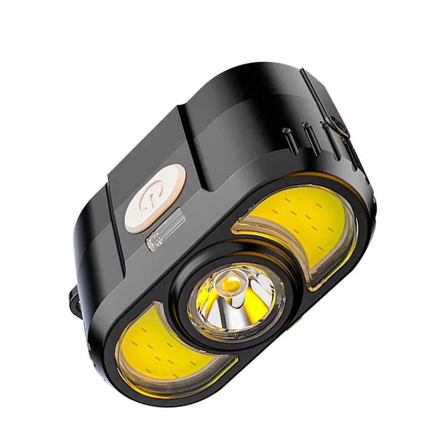 Rechargeable Camping Headlamp IPX4 Waterproof 150LM With Portable Flashlight Magnet Work Lamp Camping