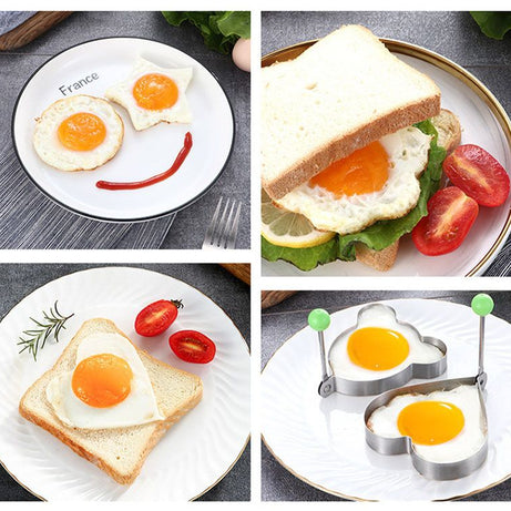 Pack of 4 Egg Shaping Molds