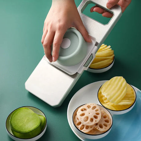 5in1 Multifunctional Vegetable Slicer, Potato Grater, Shredder, Scraper, Shredder, Artifact, Household, Kitchen