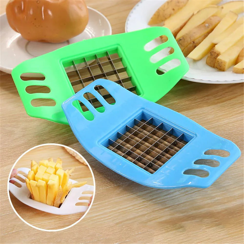 Potato Cutter Stainless Steel French Fry Slicer Cutter (1Pc)