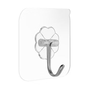 Self Adhesive Door Wall Hangers Hooks (5Pcs)