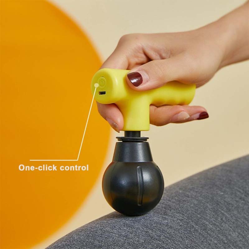 Portable Pocket Electric Body Massager Gun for Fascial Deep Muscle Massage