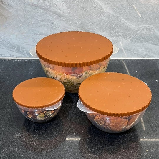 Multi-Purpose Bisco Food Storage Box-3in1 Set  Random Colors