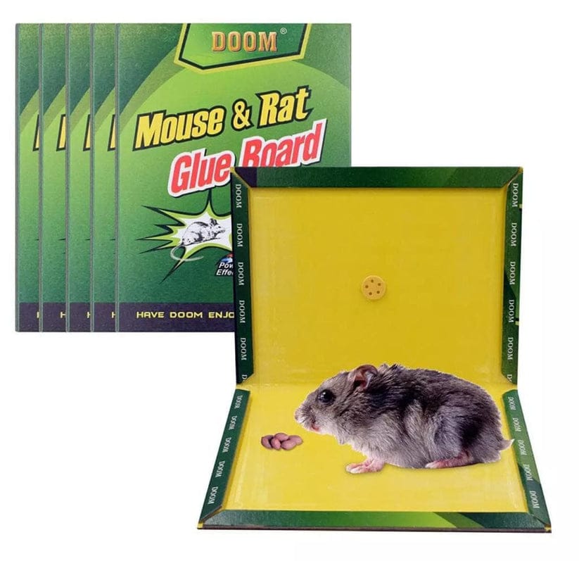 (Pack of 10) Sticky Glue Mouse Trap Book Essential Rat Catcher For Home and Dorm Cleaning