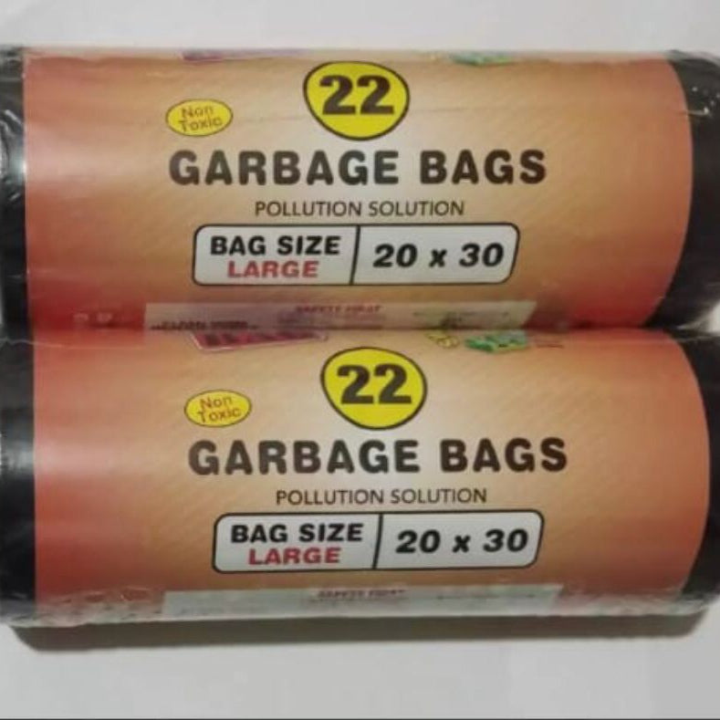 (Pack of 3) Non Toxic Export Quality Garbage Bag Roll For Home and Outdoor Use