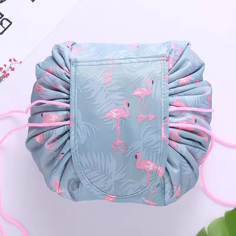 Women Drawstring Travel Cosmetic Makeup Storage Bag Organizer Pouch Portable Toiletry Necessaries Beauty Case for Women