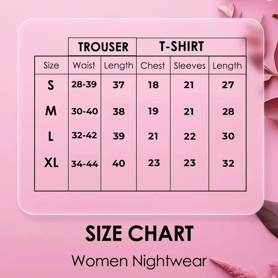 Black Goodnight Comfort Nightwear