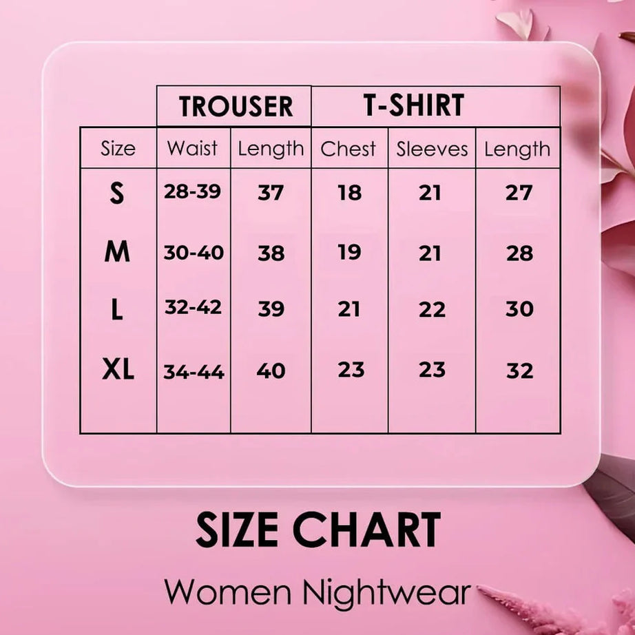 Pink Dreamy Hearts Nightwear