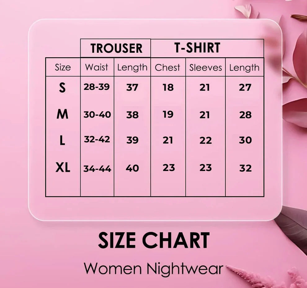 Pink Dreamy Hearts Nightwear