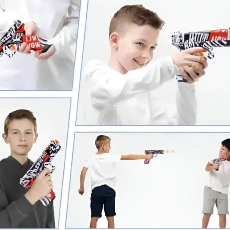 Large Size Glock Graffiti Water Balls Toy Gun For kids with Box