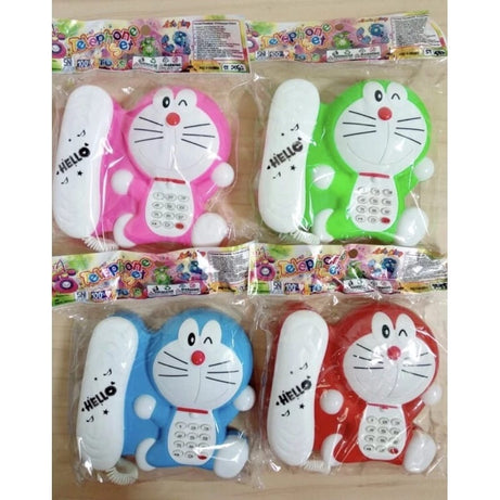 Mini Doraemon Learning Telephone Musical Toy For Kids