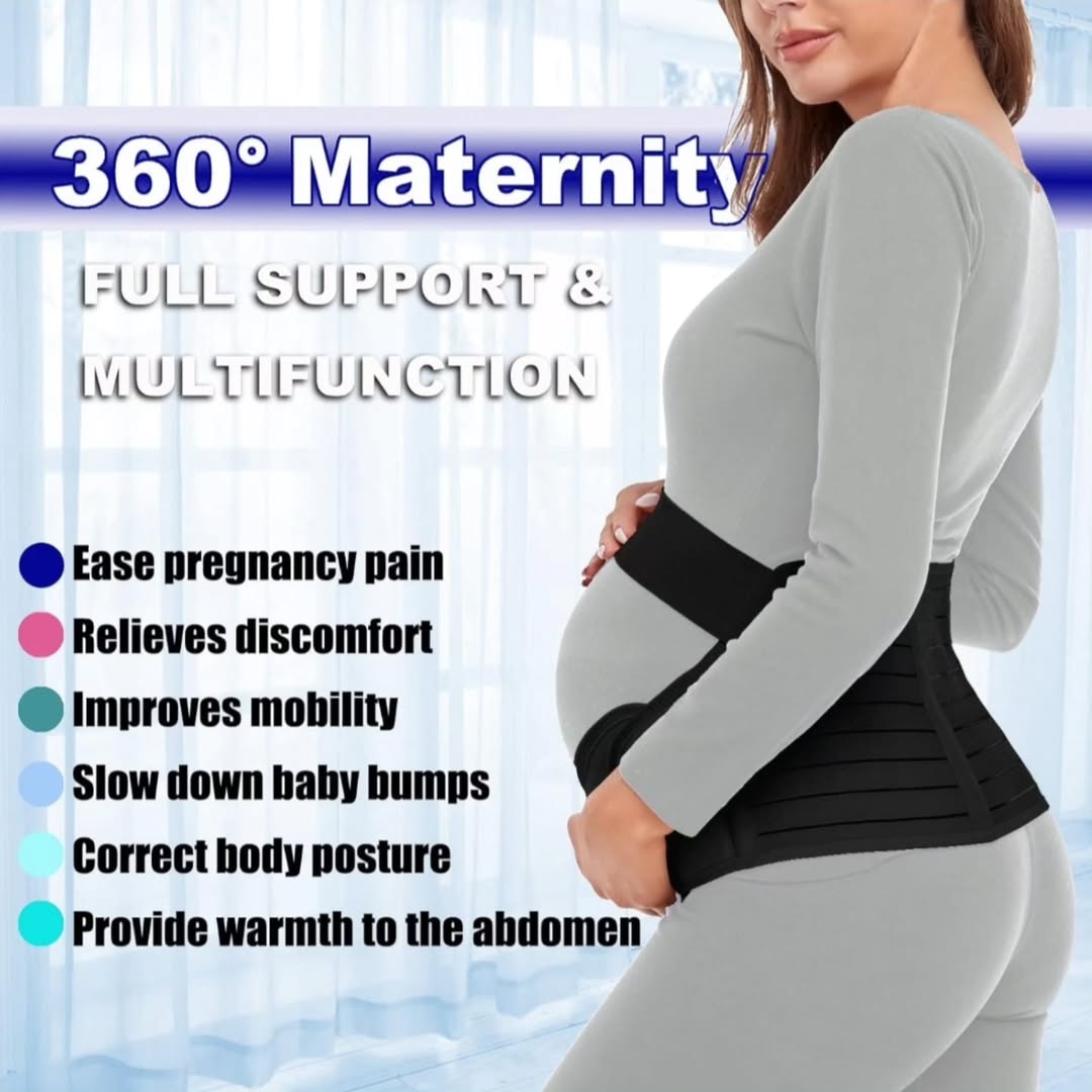 Adjustable Maternity Support Women Pregnancy Belly Belt For Easy Baby Safety