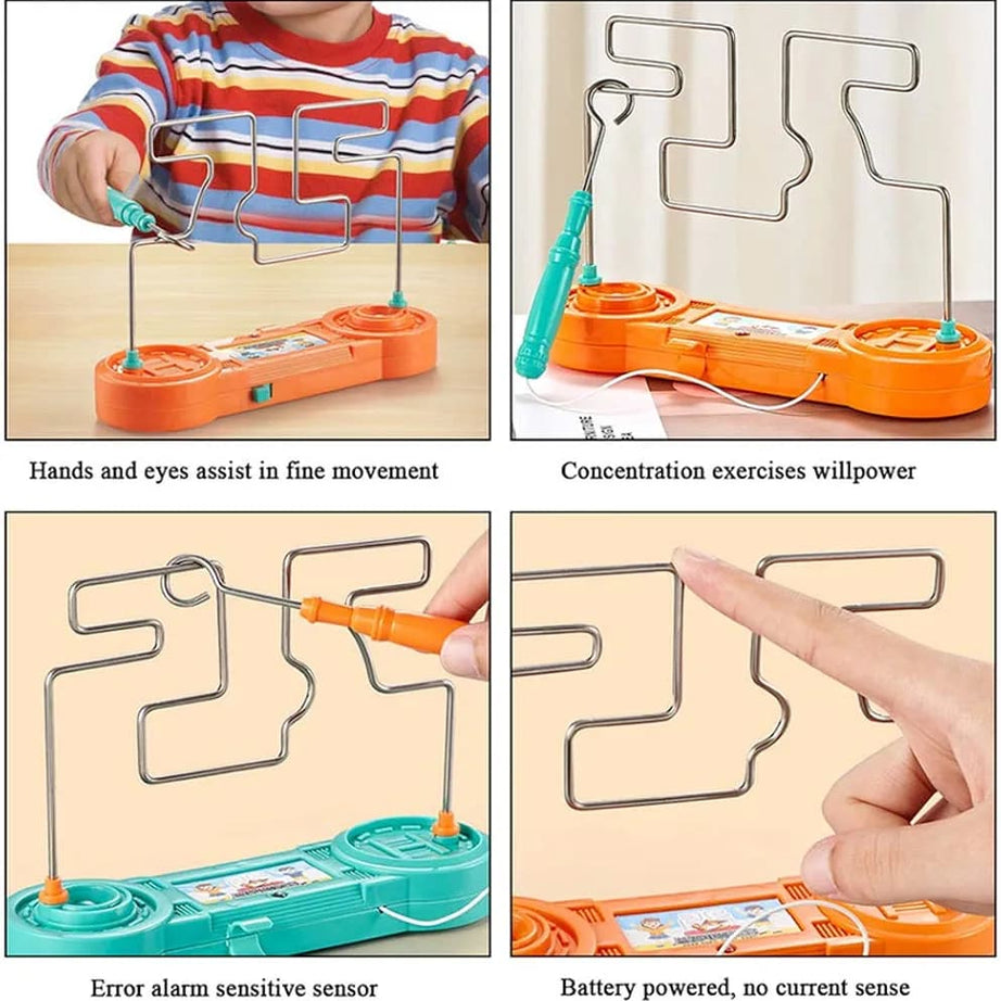 Collision Electric Shock Maze Game – Educational & Fun Toy for Kids